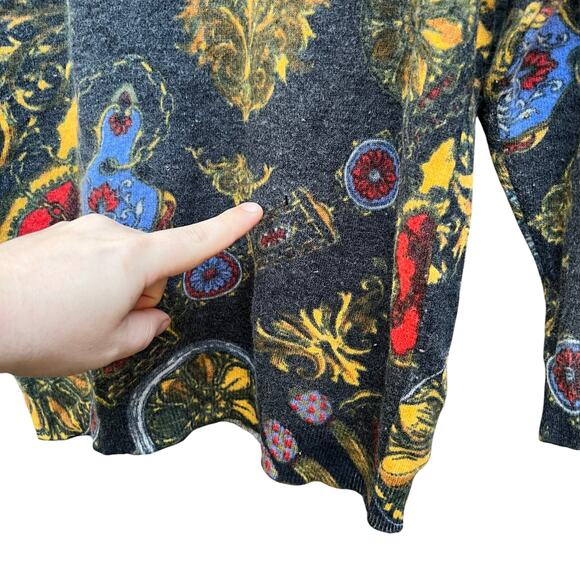 Vintage 80’s Pierre Cardin Rabbit Hair Sweater Size Médium 18x27 - Picture 4 of 9